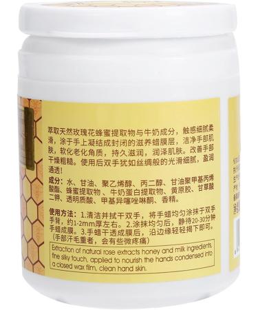 Wax Hand Mask 170g - Milk & Honey Paraffin Wax for Hands and Feet - Exfoliating and Moisturizing Foot Mask for Beautiful, Nourished Skin - Buy Online on GoSupps.com