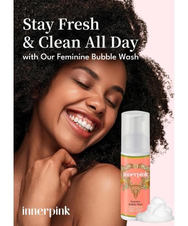 Pink Feminine Wash with Hinoki Cypress Water & Probiotics | pH Balanced for Sensitive Skin | Cruelty Free | 5.07fl.oz - Buy Online on GoSupps.com
