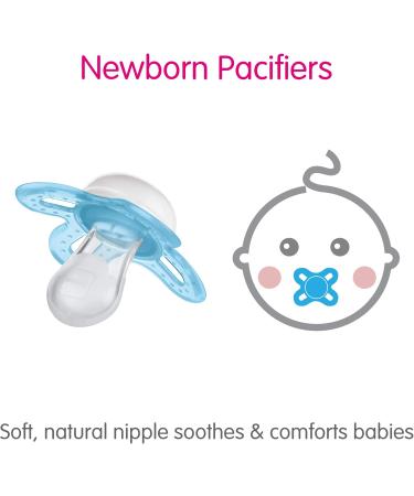MAM Start Pacifiers Value Pack (2 pack 1 Sterilizing Pacifier Case) Newborn Unisex Baby Pacifiers Best Pacifier for Breastfed Babies Sterilizing Baby Pacifier Case Unisex Animal Print - Buy Online on GoSupps.com