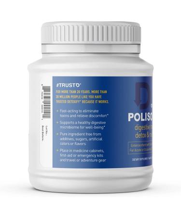 Detoxify Polisorb Digestive Tract Relief 25g - Fast-Acting Relief for Stomach Discomfort, Gas, Bloating & More - Buy Online on GoSupps.com