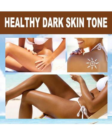 Tanning Cream for Sunbeds - Tanning Accelerator - Sunbed Cream for Outdoor Sun and Tanning Beds - Tan Enhancers & Accelerators with Natural Ingredients - Achieve a Natural Tan Skin 60g - Buy Online on GoSupps.com
