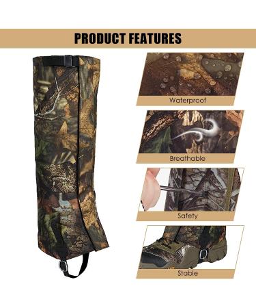 Ueasy Waterproof Leg Gaiters for Outdoor Activities | Anti-Tear Oxford Fabric | Men and Women | Ideal for Hiking, Hunting, Snow Skiing | G7KL - Buy Online on GoSupps.com