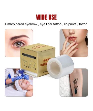 Adecco Disposable Eyebrow Tattoo Wrap Film - Permanent Makeup Supplies Cover Tape Roll - Buy Online on GoSupps.com