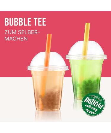 Inspire Food Bubble Tea Pearl Mix - 2-Pack Popping Boba | Vegan Gluten-Free Lychee & Green Apple | 900g Total - No Artificial Dyes - Buy Online on GoSupps.com