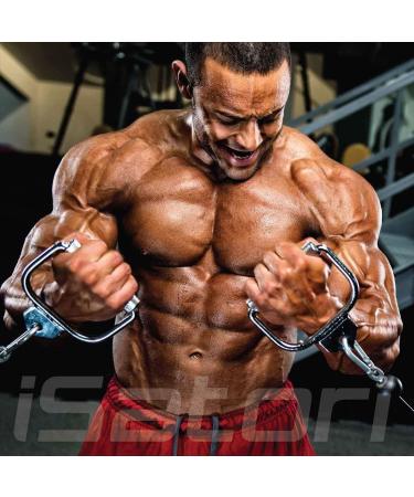 iSatori Bio-Active Whey Powder Chocolate Sensation (30 Servings) & iSatori Classic Blender Bottle (Clear Bottle with Red Top) - Buy Online on GoSupps.com