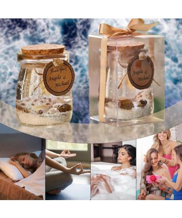 Handmade Ocean Gel Scented Candles | Sea Theme Aromatherapy & Air Freshener | Relaxing Light Yellow Decor - Buy Online on GoSupps.com