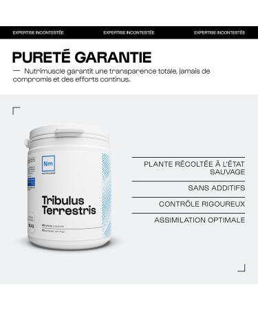 Tribulus Terrestris - 120 capsules - Men's Testosterone Booster - Concentrated in saponins - Sports performance | Nutrimuscle - Buy Online on GoSupps.com
