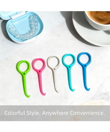 15Pcs Aligner Remover Ortho Key Aligner Removal Tool 3 red + 3 green + 3 blue + 3 light blue + 3 white - Buy Online on GoSupps.com