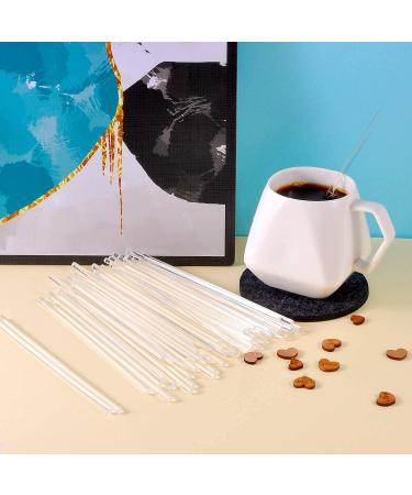 Qtrednrry 100Pcs 4 Inch Acrylic Lollipop Sticks Clear Reusable Acrylic Rods for Making Lollipops Cake Pops Candy Chocolates - Buy Online on GoSupps.com