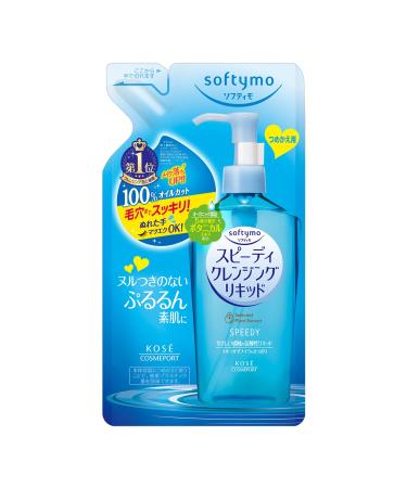 Kose Cosmeport Softymo Speedy Cleansing Liquid Refill 200ml