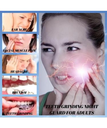 Mouth Guard for Teeth Grinding and Clenching 4 Pack Mouth Shield for Teeth Grinding at Night to Stops Bruxism Reusable Mouth Guards Grinding Teeth for Adults & Kids - Buy Online on GoSupps.com