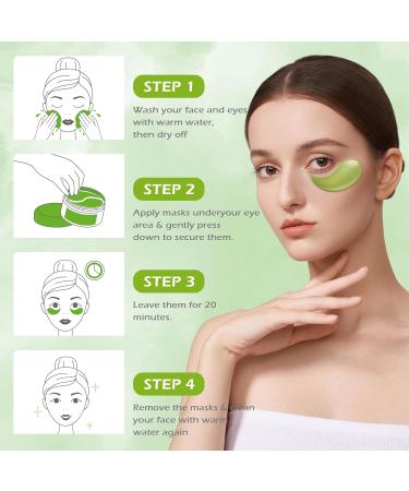 60 PCs Soft Eye Pads with Hyaluronic Acid - Remove Dark Circles Wrinkles & Puffiness | Anti-Aging Eye Masks for Bright Eyes - Buy Online on GoSupps.com