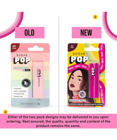 Nourishing Lip Balm 07 - Plum Tinted Moisturizer for Dry Lips | Intense Hydration & UV Protection | 4.5g - Buy Online on GoSupps.com