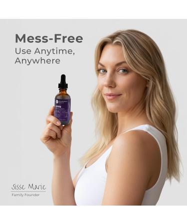 Neurogan Liposomal NMN Liquid Drops Supplement Nicotinamide Adenine Dinucleotide Precursor Cellular Energy & Focus 333.3 mg Nicotinamide Mononucleotide per Serving Wild Berry Flavor 60 Servings - Buy Online on GoSupps.com