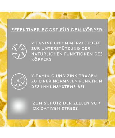 Sunlife Hot Lemon with Vitamin C & Zinc - Immune Support Supplement - 20 Powder Sticks for Daily Health - Buy Online on GoSupps.com