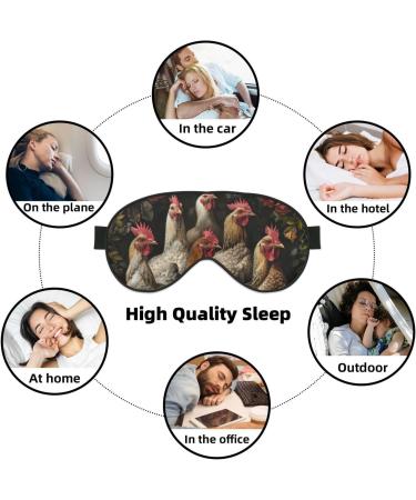 SSIMOO Adjustable Chickens Sleep Mask - Breathable Fashionable Eye Mask for Comfortable Sleep - International Shipping - Buy Online on GoSupps.com