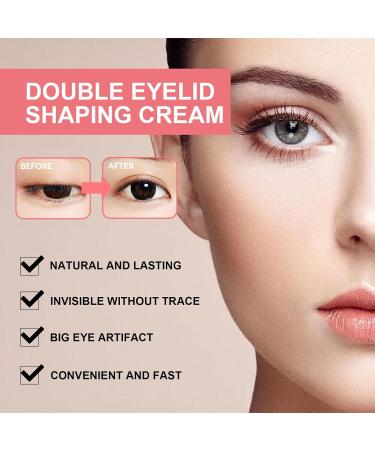 Double Eyelid Styling Cream - Waterproof Shaping & Modeling for Long-Lasting Invisible Double-fold Eyelids (2Pcs) - Buy Online on GoSupps.com