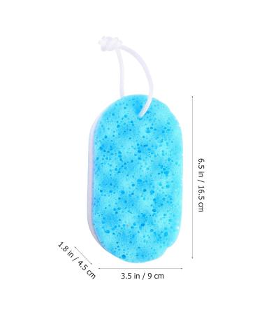 FRCOLOR 6 Pcs Three Layer Bath Sponge Set - Natural Loofah Body Scrubber Shower Cleanser & Facial Scrubber for Kids & Adults - Perfect Cleaning Supplies for a Refreshing Shower Experience - Buy Online on GoSupps.com