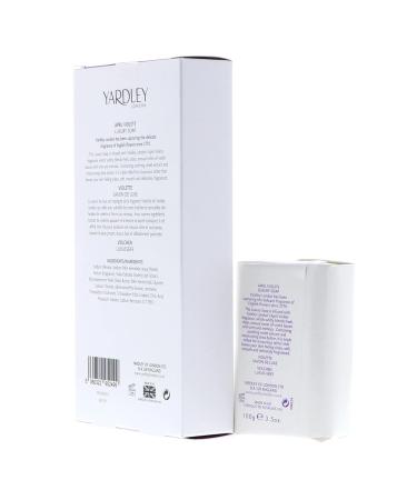 Yardley of London April Violets Perfumed Soap for Women - 3.5 oz | Luxury Fragrance for International Shipping - Buy Online on GoSupps.com