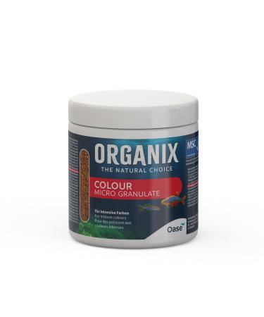 OASE ORGANIX Micro Colour Granulate 250 ml - fish food in granular form, aquarium food for small fish species
