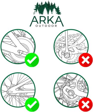 Multicolored LED Training Wheels for 12-18 Inch Kids Bikes - Easy Installation, Compatible with Boys/Girls Single Speed Bicycles - Black - Buy Online on GoSupps.com