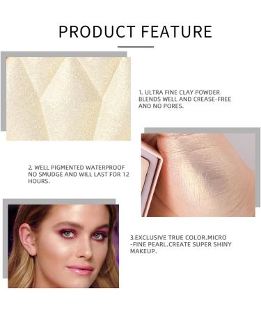 Shimmer Blush Palette for Cheeks - Long Lasting, Buildable, and Blendable - Quicksand Gold Shade - 8.00g - Pack of 1 - Buy Online on GoSupps.com