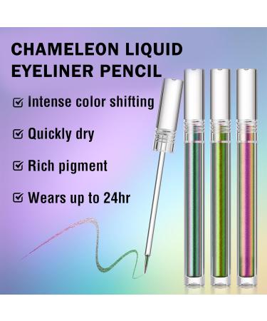  Jutqut Glitter Liquid Eyeliner - Metallic Finish - Waterproof - Glitter - Smudge-proof - Long-lasting - Highly pigmented formula - Eye Makeup - 05 - Buy Online on GoSupps.com