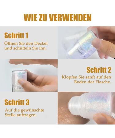  EONFAVE Roll-on Glitter Body Gel Gold Glitter Mermaid Face Holographic Festival Liquid Festival Accessories Glitter Twill Glitter Halloween Rave - Buy Online on GoSupps.com