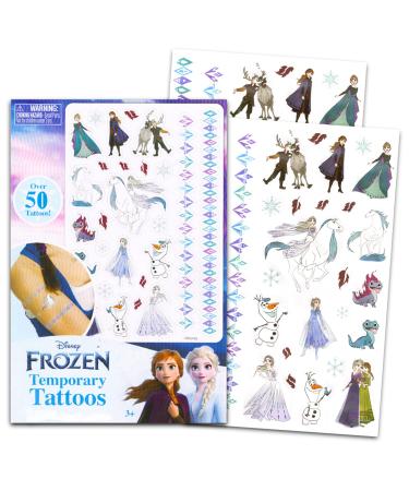 Savvi Disney Temporary Tattoos  Set of 50  Disney Frozen
