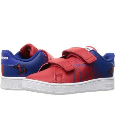 adidas Advantage Cf I Sneaker - Boy's Unisex Kids - 4 UK - Team Royal Blue/Scarlet/White - Buy Online on GoSupps.com