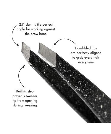 Tweezerman Special Edition 40th Anniversary Slant Tweezer - Limited Edition Precision Tool - Buy Online on GoSupps.com