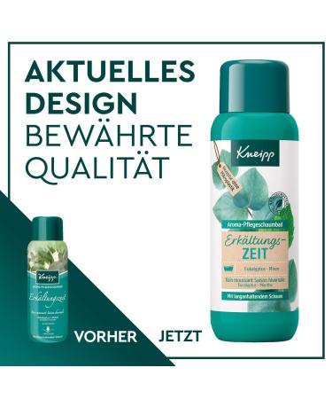 Kneipp Aroma Care Foam Bath Bundle - Cold Time & Happy Time Out (800 ml) | International Shipping Available - Buy Online on GoSupps.com