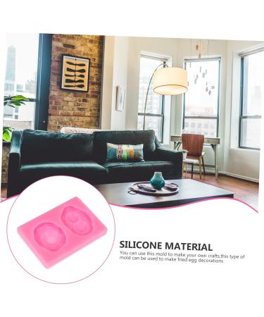 Zerodeko Fried Egg Mold Silicone Molds Ice Cube Candy Chocolate Fondant DIY Mold Creative Mould Food Bakeware - Buy Online on GoSupps.com