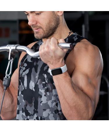 Kollody Breathable Soft Silicone Bands for Fitbit Charge 5 - 3 Pack Black/White/Gray - Buy Online on GoSupps.com