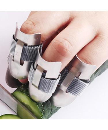 Finger Guards For CuttingKitchen Finger Guards Thumb Shelter Set For Seafood Preparation Opening Cutting Handling - Buy Online on GoSupps.com