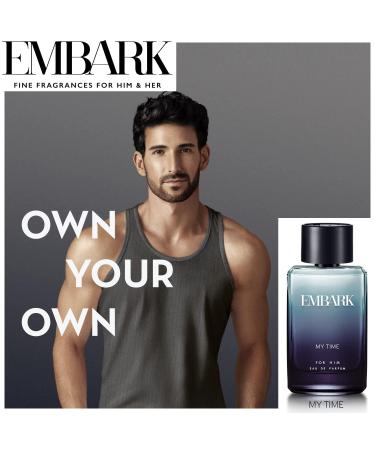 AARVVINTA CRAFT My Time for Him Perfume for Men - 100ml | Premium Eau de Parfum | Ambery and Chypre Fragrance Liquid - Buy Online on GoSupps.com