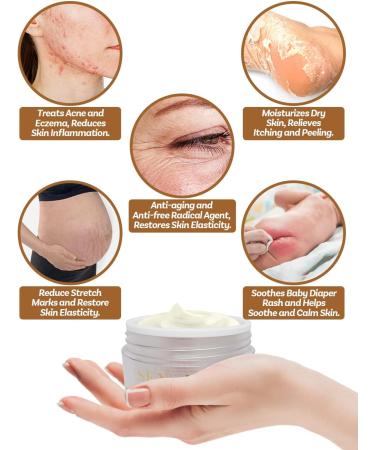 Pure African Shea Butter Unrefined 100% Pure Raw 100g Shea Butter Stretch Marks Use Alone or in DIY Skin Care Lotions - Buy Online on GoSupps.com