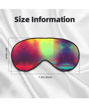 Dream Colorful Soft Sleep Eye Mask Female Breathable Eye Patch Perfect for Travel and Relaxation - Buy Online on GoSupps.com