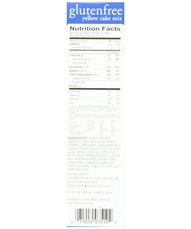 King Arthur Cake Mix Yellow - 22oz | Premium Quality Baking Mix - Buy Online on GoSupps.com