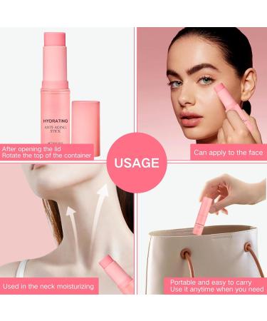 Anti-Aging Multi Balm Stick Hydrating Wrinkle Balm Stick Hydrating Lip Balm Anti-Wrinkle Multi Face Balm Eye Balm Stick Under Eye Balm Korean Lip Balm Lip Balm For Lip Repair - Buy Online on GoSupps.com