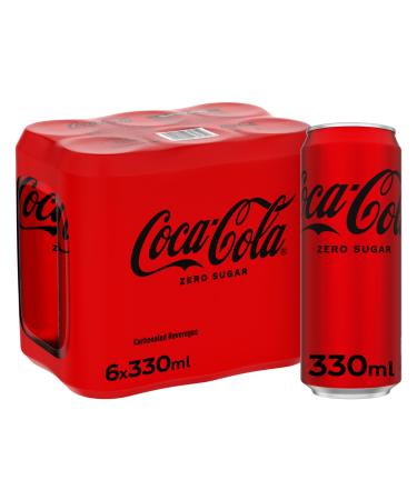 Coca-Cola Zero 6-Pack 33 cl Cans