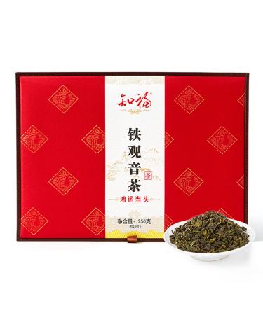 Oolong Tea Tie Guanyin Particules de Th Uniformes Saveur Grasse et Brillante Fra che et D licate Livr Avec Une Bo te Cadeau et Un Sac Cadeau Convient Comme Cadeau pour Les Autres