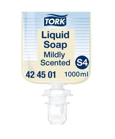 Tork Mild Scented Hand Liquid Soap S4 fresh scent 1 000 ml 424501 1 l (1 pack)