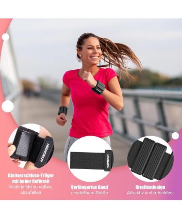 Mand Joint Weights Ankle Weight Set 2 Series (0.5 kg Each) | Portable Cuff for Pilates Yoga Walking & Aerobics Ideal for Physiotherapy - Buy Online on GoSupps.com