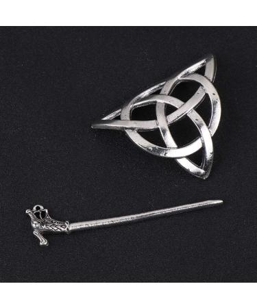 Buy Lurrose 2pcs Celtic Hair Clip - Vintage Irish Barrette Pin & Viking Hair Accessories for Men & Women - International Shipping - Buy Online on GoSupps.com