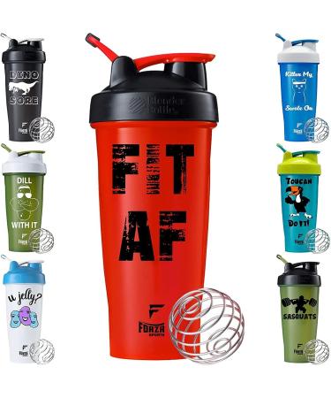 Blender Bottle x Forza Sports Classic 28 oz. Shaker - Fit AF | Buy Online - Buy Online on GoSupps.com