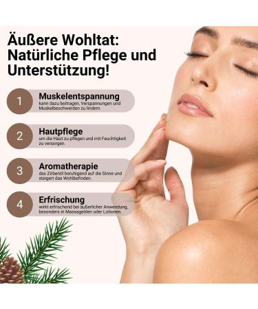 Organic Swiss Pine Oil 30ml | 100% Pure Essential Oil | Natural Stone Pine Oil for Diffusers | Floria Natural - Buy Online on GoSupps.com