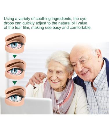 Optivipro Presbyopia Eye Drops Optivipro Eye Drops Presbyopia Recovery Treatment Eye Drops Eye Care Suitable for All Seniors (1pcs) - Buy Online on GoSupps.com
