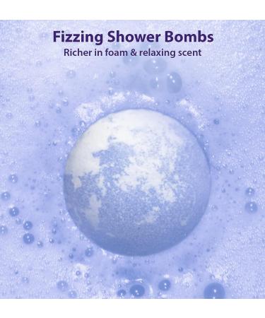 Calming Lavender Chamomile Sleep Melatonin Bath Bombs - Natural Spa Gifts Set for Mother's Birthday & Christmas - Perfect Stocking Stuffers for Women - Buy Online on GoSupps.com
