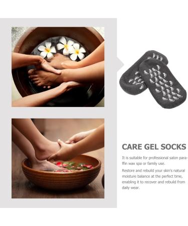 Minkissy Moisturizing Gel Socks for Women - Hydrating Foot Care & Repair - Comfortable Vegetable Gel Socks - Buy Online on GoSupps.com